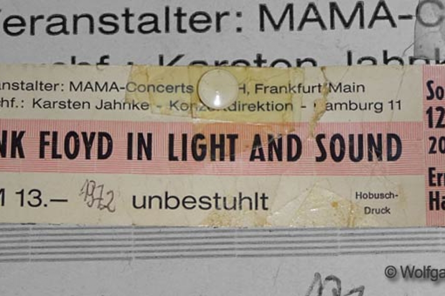 Pink Floyd 12.11.1972 Hamburg