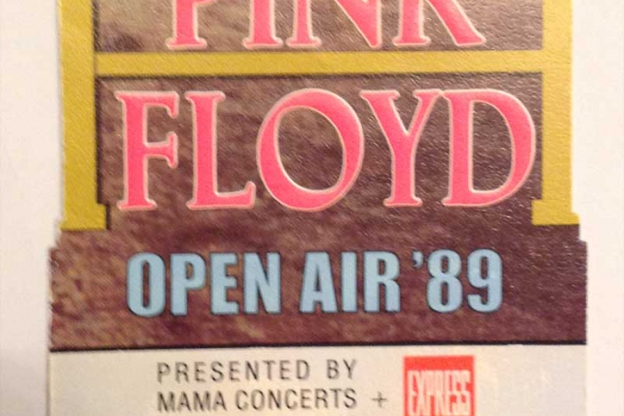1989 Pink Floyd K&ouml;ln Ticket