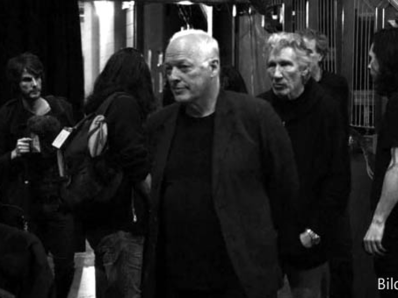 Roger Waters, David Gilmour 12.5.2011 London