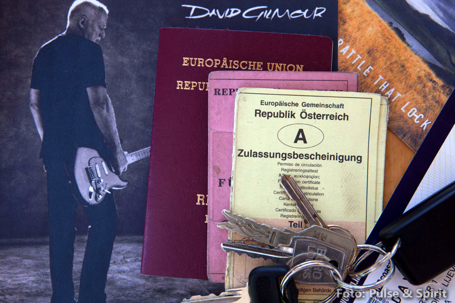 David Gilmour 2015 Fans on tour