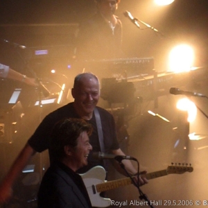 David Bowie: David Gilmour 29.5.2006 London, Royal Albert Hall
