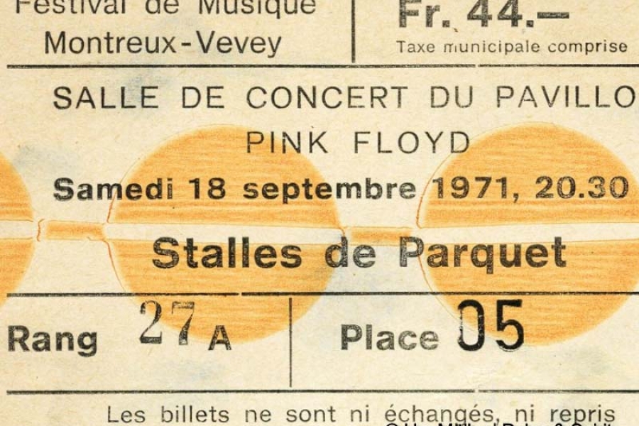 Pink Floyd 18.9.1971 Montreux