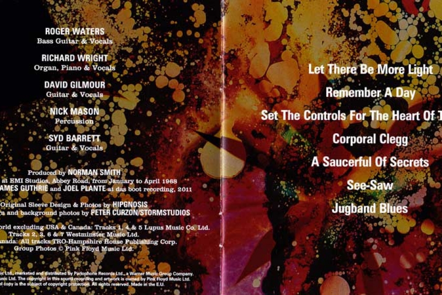 A Saucerful of Secrets CD Reissue 2016