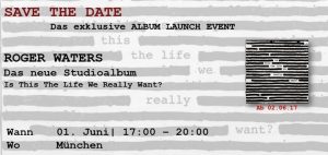 Roger Waters - Sony Album Launch