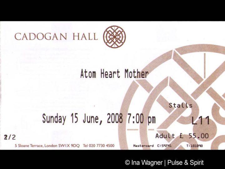 David Gilmour 15.6.2008 London Cadogan Hall
