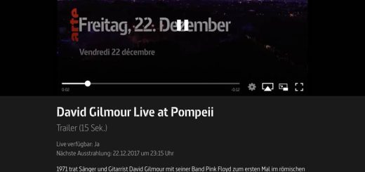 David Gilmour -Live at Pompeii Arte