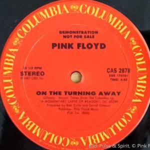 On The Turning Away (Maxisingle)