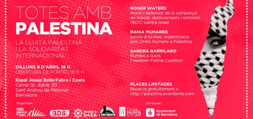 Roger Waters Barcelona Palestina