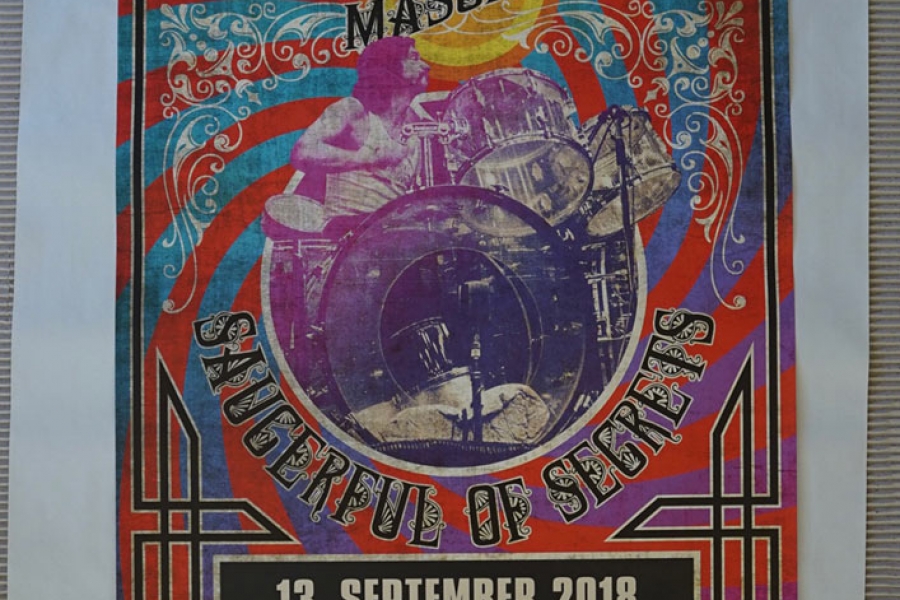 Nick Mason 13.9.2018 Hamburg, Poster