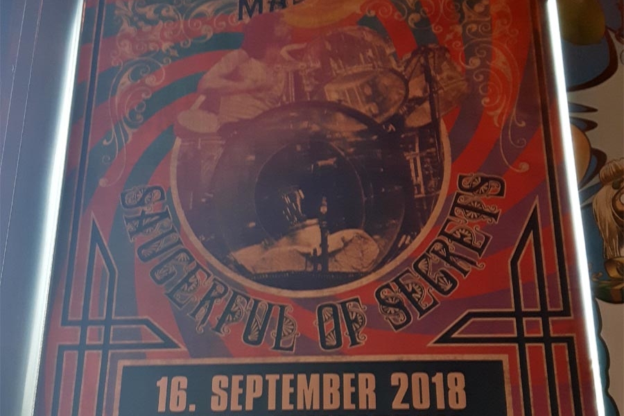 Poster: Nick Mason 16.9.2018 Berlin Tempodrom