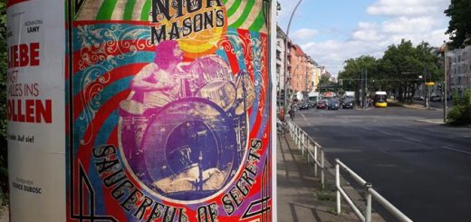 Nick Mason 2018 Berlin-Poster