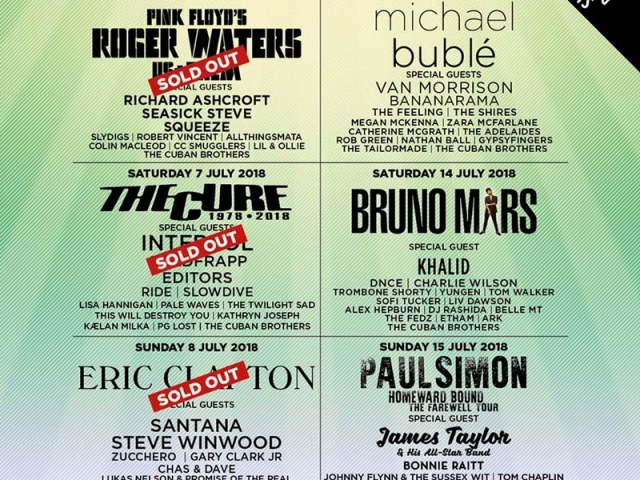 Roger Waters 6.7.2018 Hyde Park (Poster)