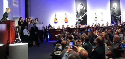 David Gilmour Guitar-Auction bei Christie's