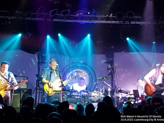Nick Mason's Saucerful Of Secrets 15.6.2022 Luxembourg-City