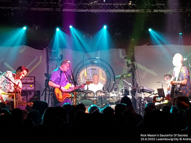 Nick Mason's Saucerful Of Secrets 15.6.2022 Luxembourg-City