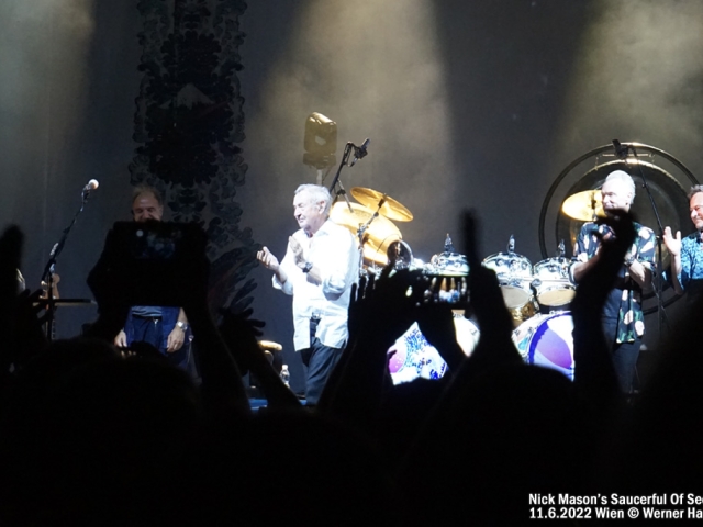Nick Mason's Saucerful of Secrets 11.6.2022 Wien, Gasometer