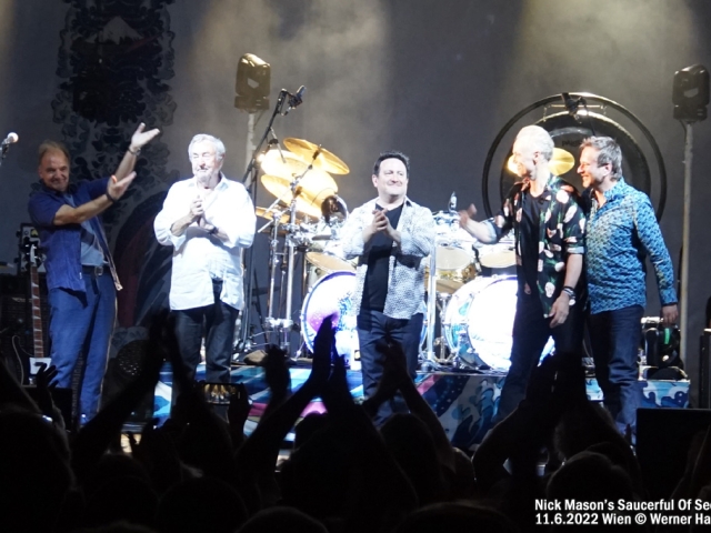 Nick Mason's Saucerful of Secrets 11.6.2022 Wien, Gasometer