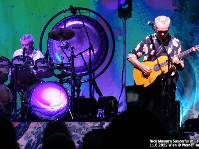 Nick Mason's Saucerful of Secrets 11.6.2022 Wien, Gasometer