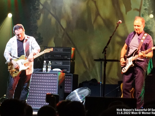 Nick Mason's Saucerful of Secrets 11.6.2022 Wien, Gasometer