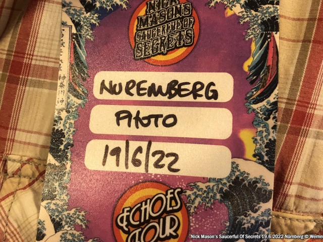 Nick Mason's Saucerful Of Secrets N&uuml;rnberg 19.6.2022