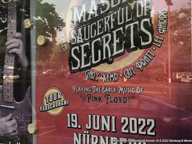 Nick Mason's Saucerful Of Secrets N&uuml;rnberg 19.6.2022
