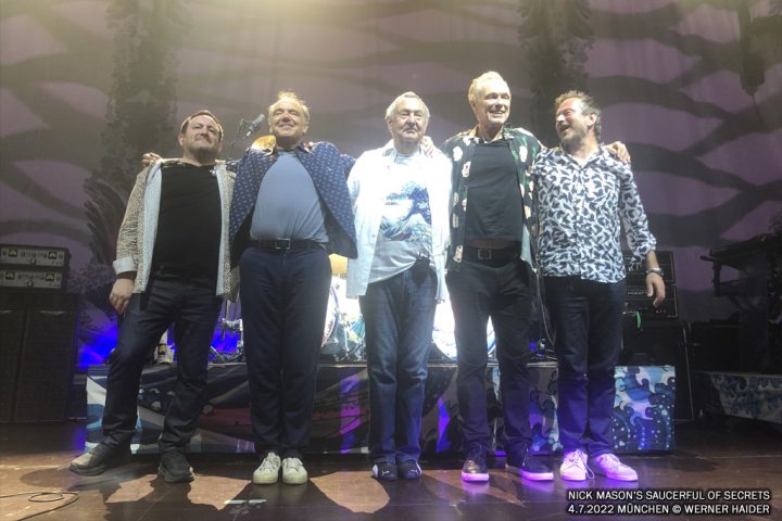 Nick Mason's Saucerful of Secrets 4.7.2022 M&uuml;nchen, Circus Krone