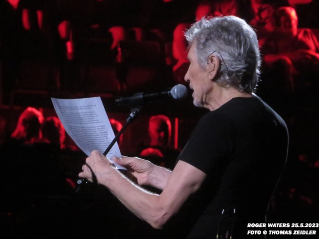 Roger Waters 25.5.2023 Prag, O2 Arena