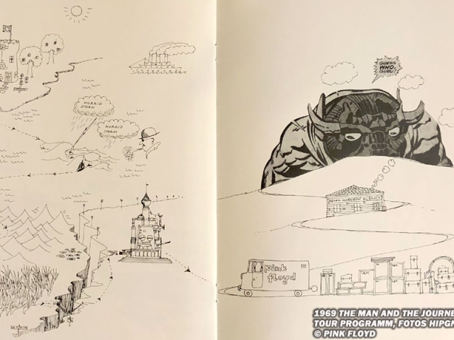 1969 The Man &amp; The Journey Tourprogramm