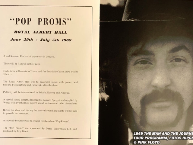 1969 The Man &amp; The Journey Tourprogramm