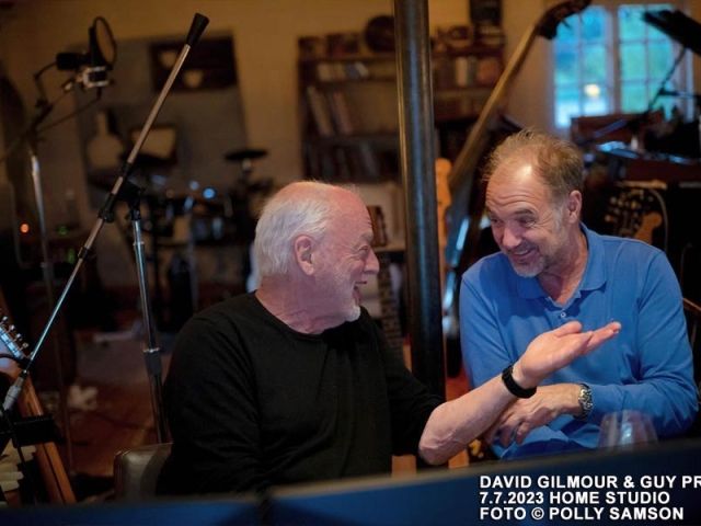 David Gilmour &amp; Guy Pratt, Home Studio, 2023