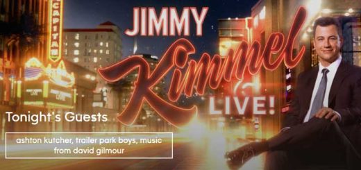 David Gilmour 28.3.2016 Jimmy Kimmel Show