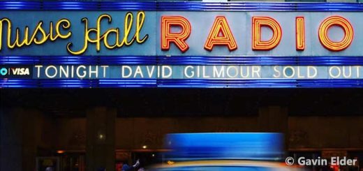 David Gilmour 10.4.2016 New York Radio City Music Hall