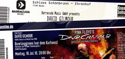 David Gilmour 2015 Tickets