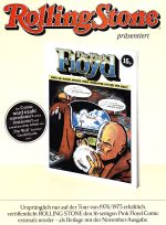 Pink Floyd 1974/75 Comic Tourprogramm