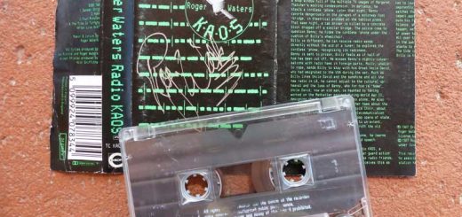 Roger Waters Radio Kaos Autogramm